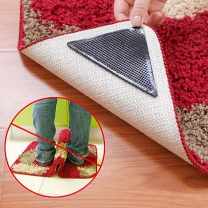 8 Piece: Non-Slip Silicone Mat Grippers DailySale