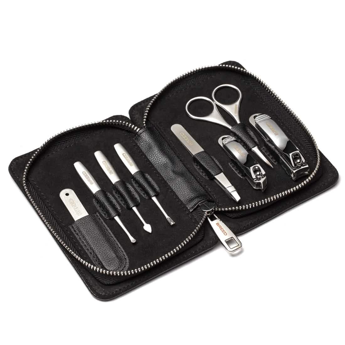 8-Piece Set: Breed Katana Surgical Steel Groom Kit DailySale