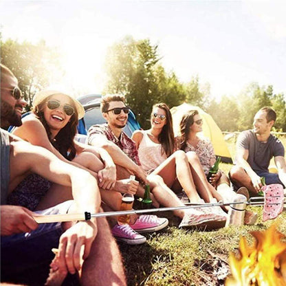 8-Piece Set: Marshmallow Roasting Sticks with Wooden Handle DailySale