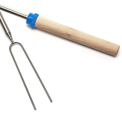 8-Piece Set: Marshmallow Roasting Sticks with Wooden Handle DailySale