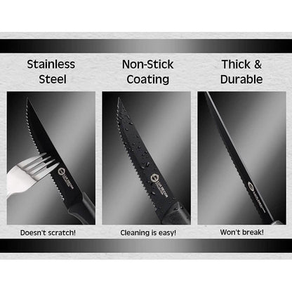8-Piece Set:  Stainless Steel Knives set DailySale