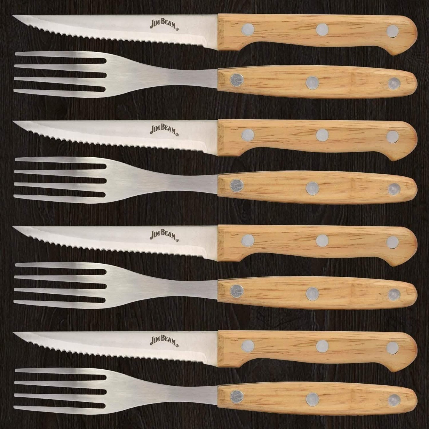 8-Piece Set: Steak Knife and Fork Set DailySale