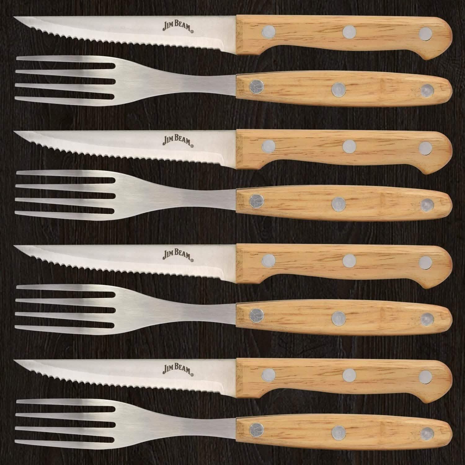 8-Piece Set: Steak Knife and Fork Set DailySale