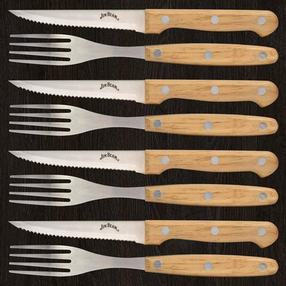 8-Piece Set: Steak Knife and Fork Set DailySale