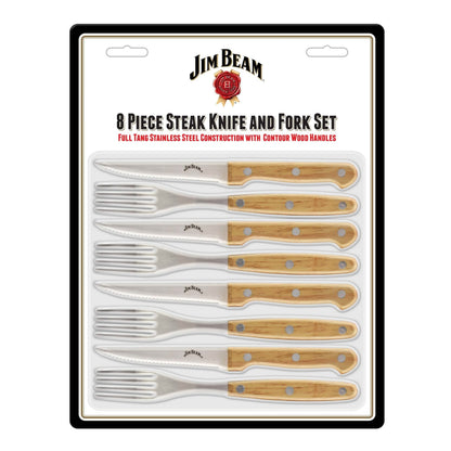 8-Piece Set: Steak Knife and Fork Set DailySale