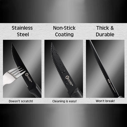 8-Piece Set: Steak Knife Stainless Steel DailySale