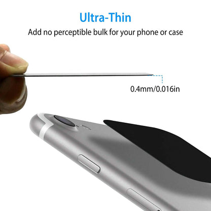 8-Piece: Universal Metal Plates with Strong Adhesive DailySale