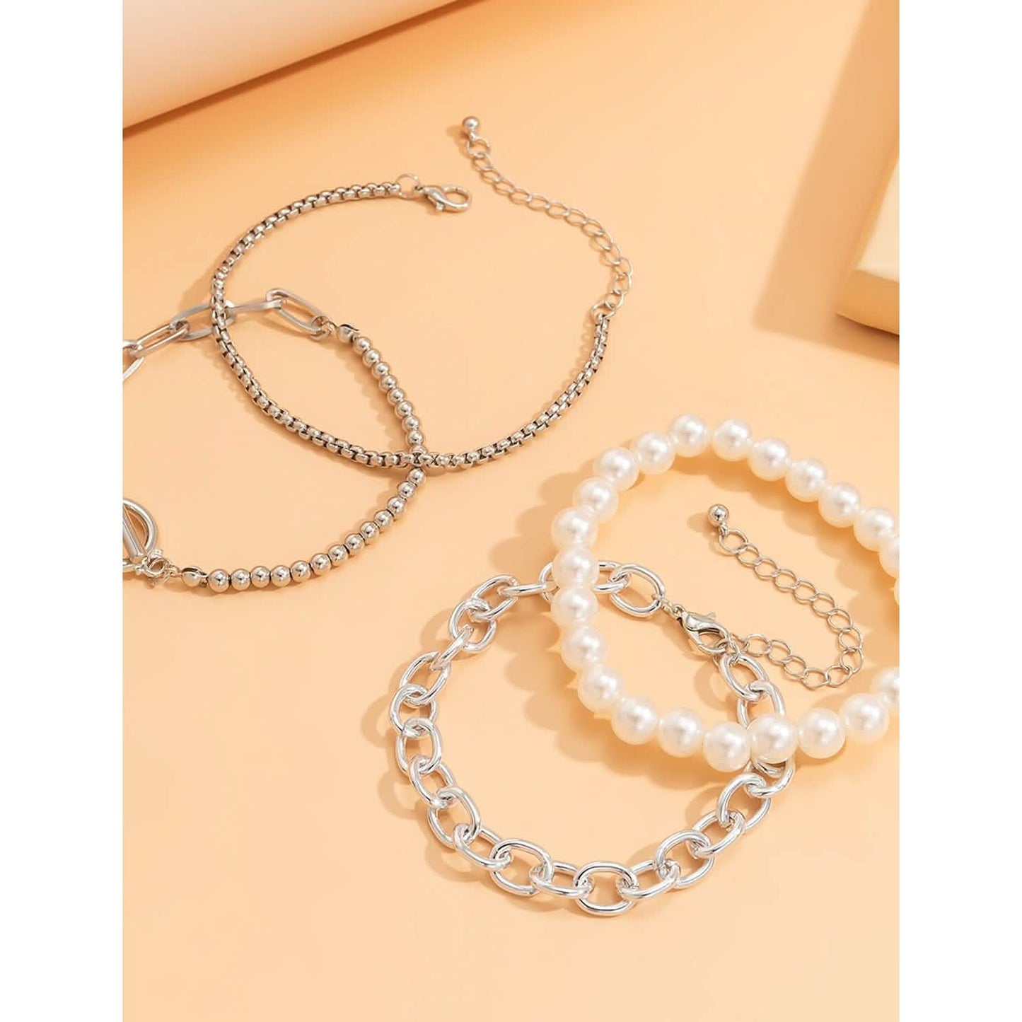 8-Piece: Women's Modern Street Geometric Bracelet DailySale