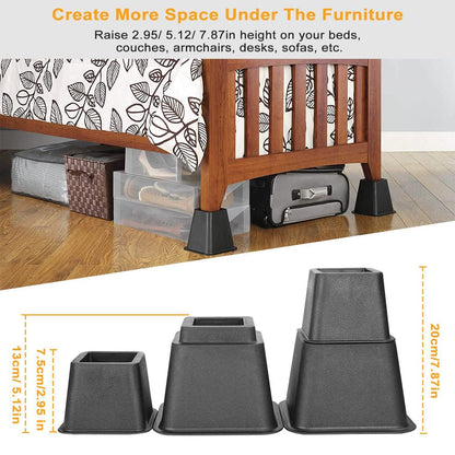 8-Pieces: Furniture Risers DailySale