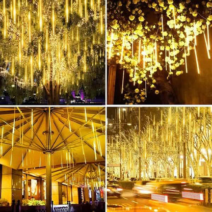 8-Pieces: Waterproof LED Meteor Shower Rain Lights DailySale