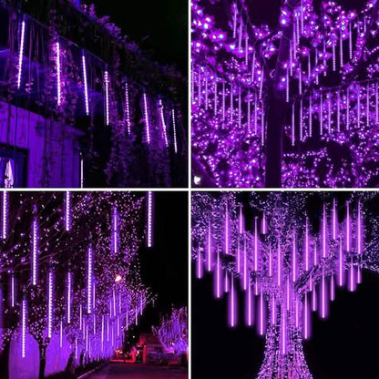 8-Pieces: Waterproof LED Meteor Shower Rain Lights DailySale