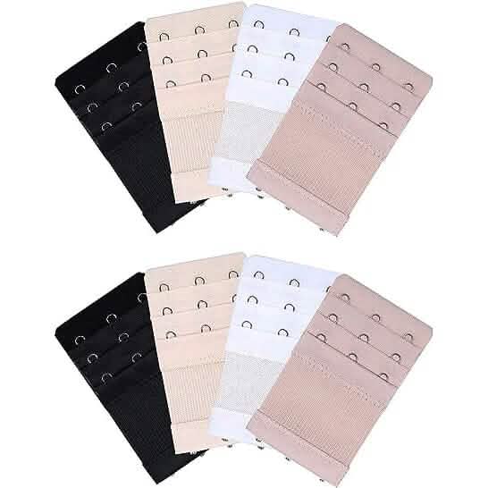 8-Pieces: Women's Lingerie Bra Extenders DailySale