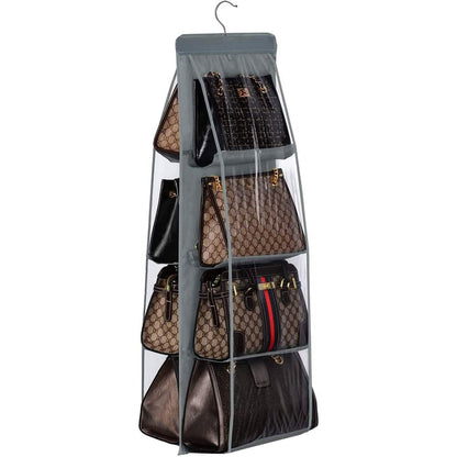 8 Pocket Hanging Purse Organizer Handbag Storage Hanger DailySale