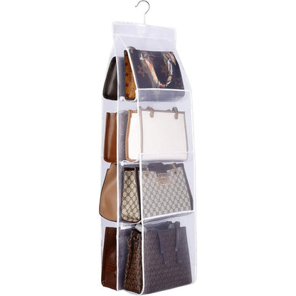 8 Pocket Hanging Purse Organizer Handbag Storage Hanger DailySale