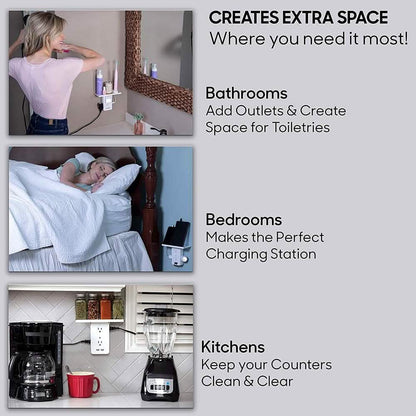 8-Port Multi-Function US Standard Socket DailySale