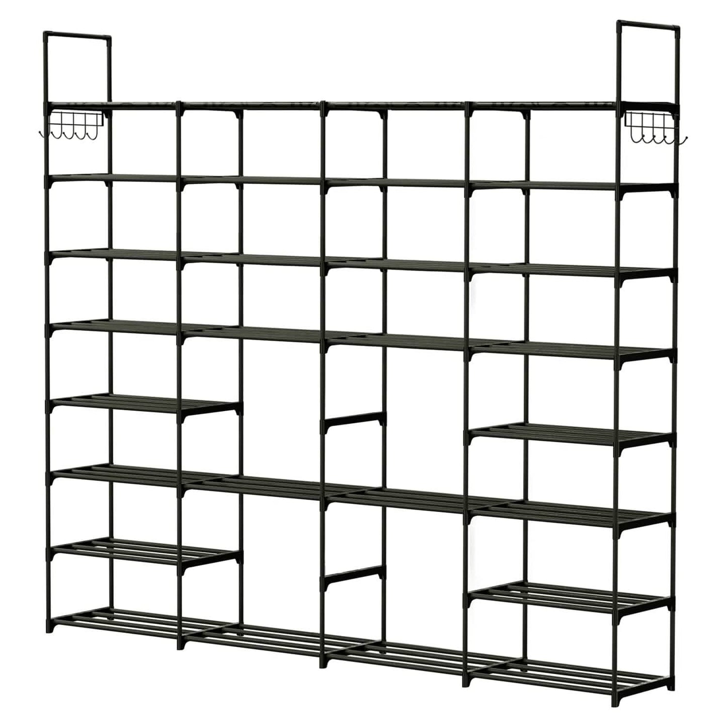 8-Tier Shoe Rack Metal Shoe Storage Shelf DailySale