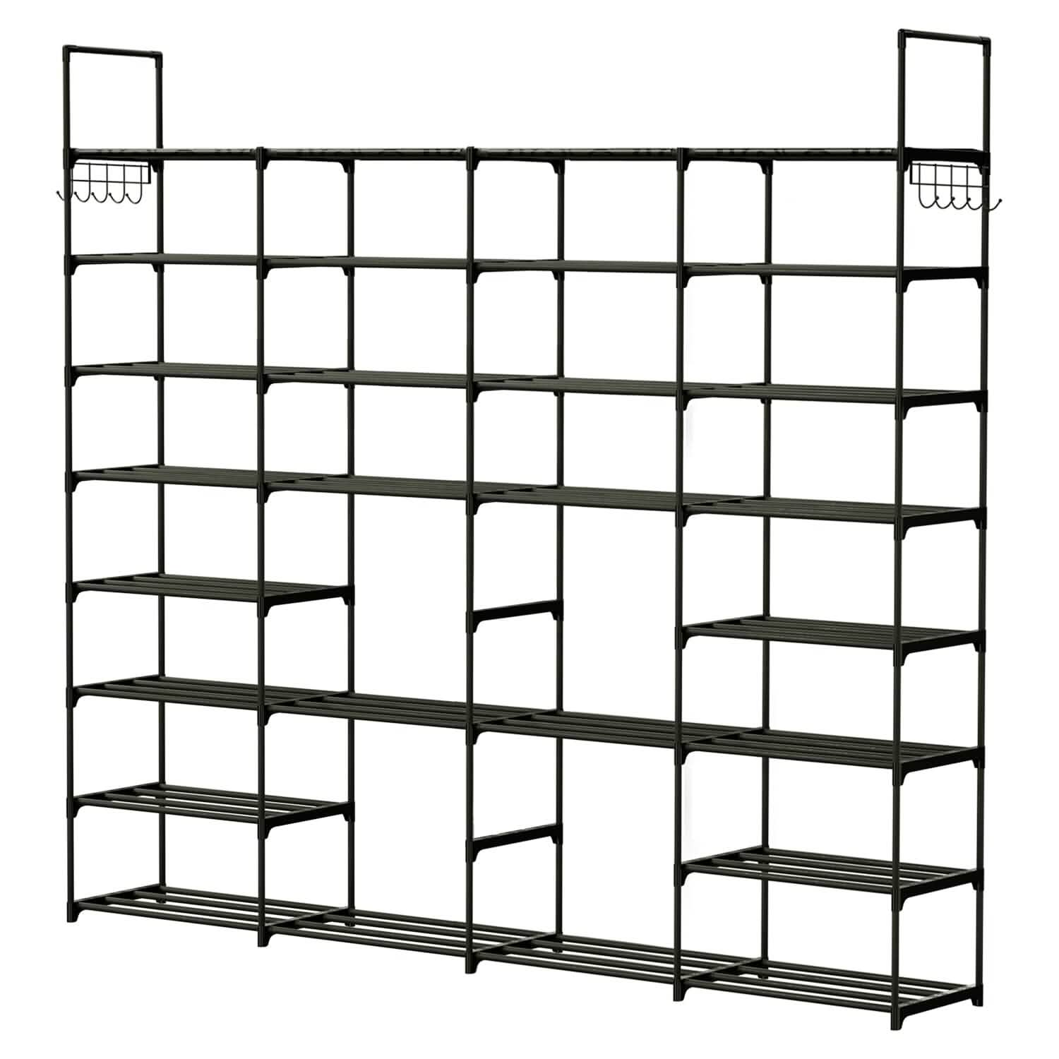8-Tier Shoe Rack Metal Shoe Storage Shelf DailySale