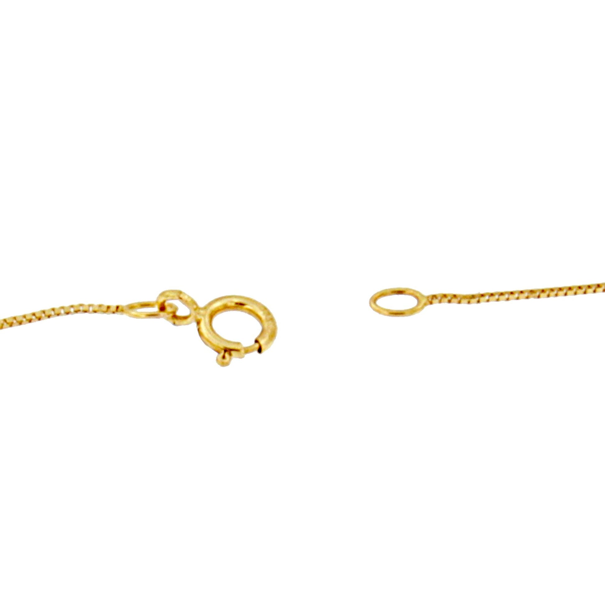 14K Yellow Gold 1 1/4 cttw Princess and Baguette Cut Geometric Inspired Diamond Pendant Necklace (H-I, VS1-VS2) Bids.com