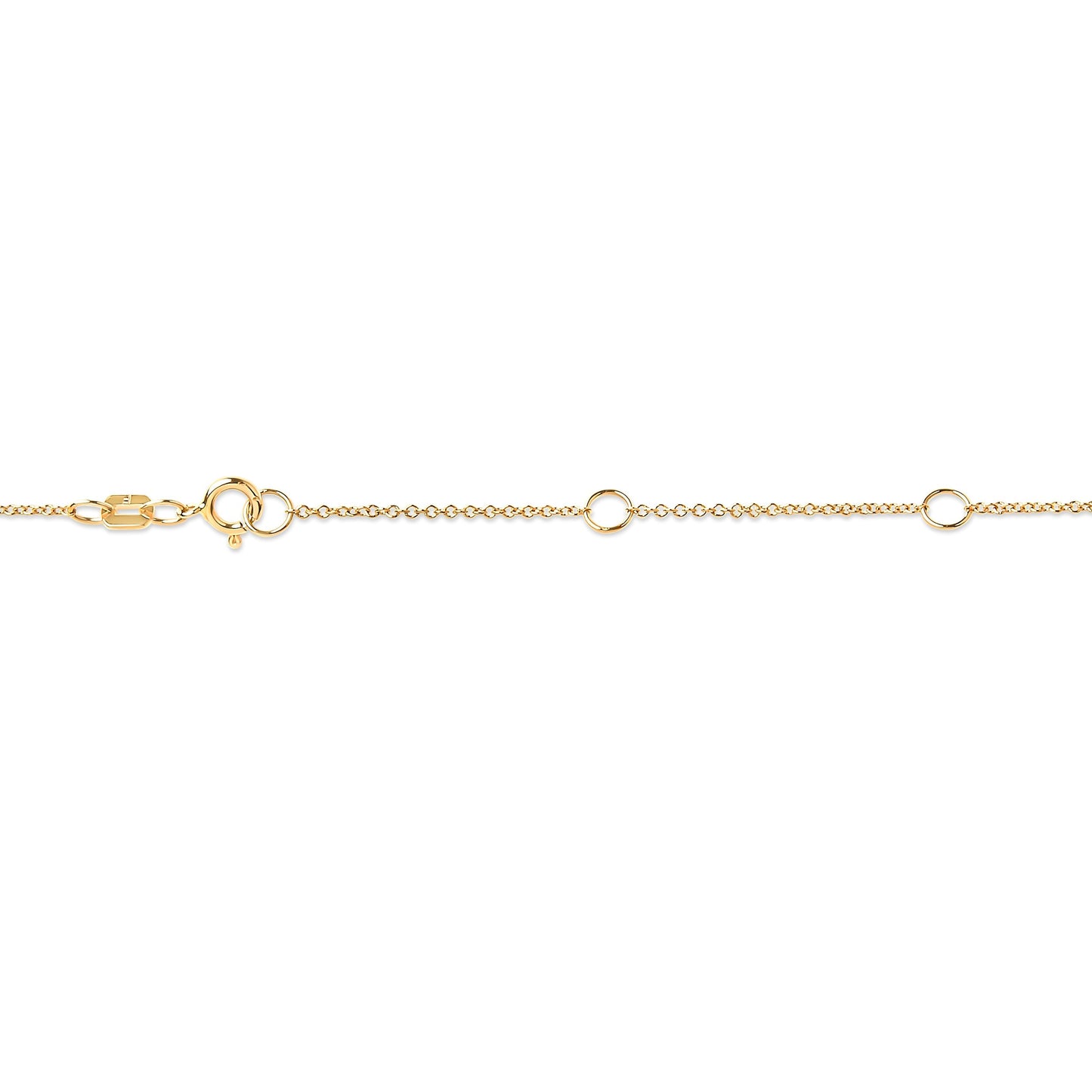 10K Yellow Gold 1/3 Carat Round Brilliant-Cut Diamond Modern Bezel-Set Solitaire 16"-18" Pendant Necklace (H-I Color, SI2-I1 Clarity) Bids.com