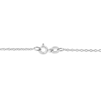.925 Sterling Silver 1/5 Cttw Bezel Set Champagne Diamond Solitaire 18" Pendant Necklace (K-L Color, I1-I2 Clarity) Bids.com