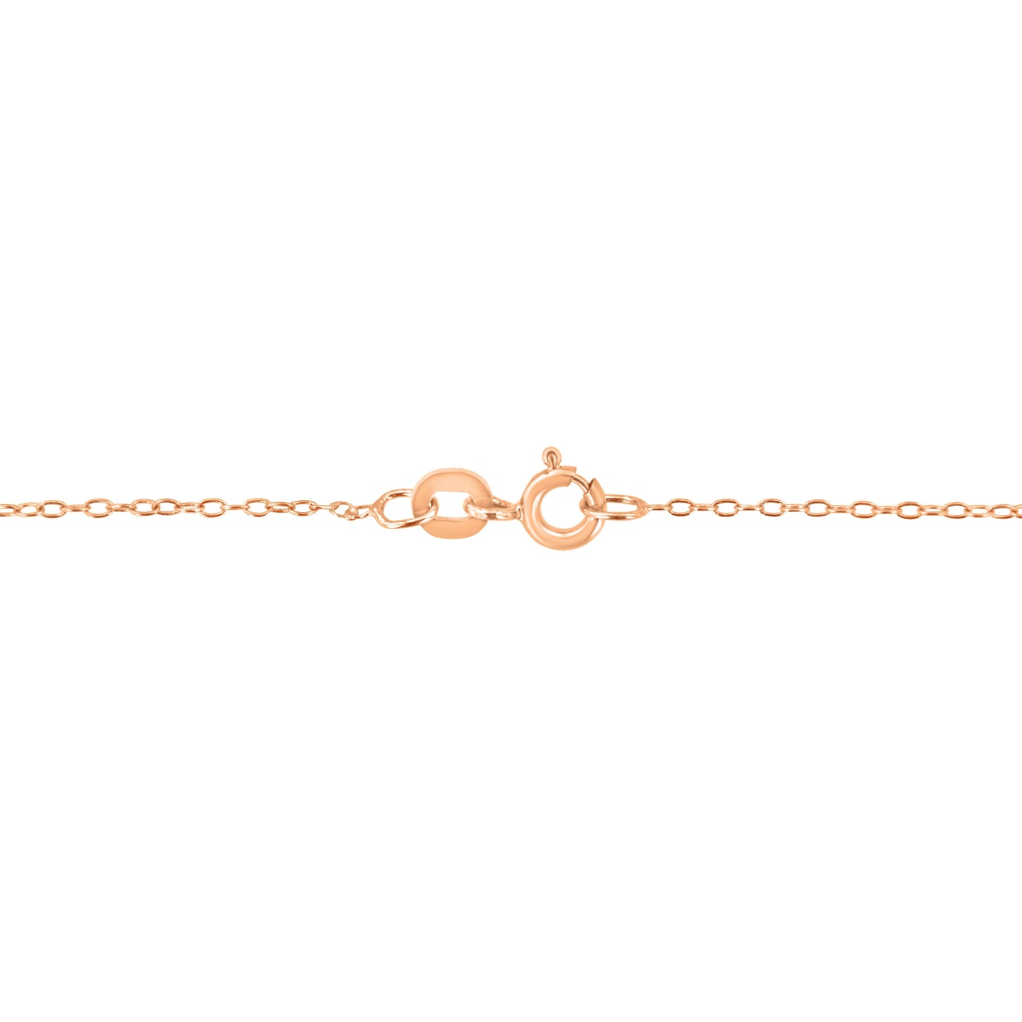 AGS Certified 10K Rose Gold 1/5 Cttw Bezel Set Round Diamond Solitaire 16-18" Adjustable Pendant Necklace (H-I Color, VS1-VS2 Clarity) Bids.com