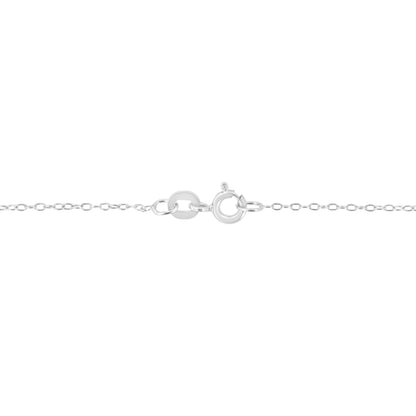 14K White Gold 1/2 Cttw Lab Grown Diamond Modern Bezel-Set Solitaire 16"-18" Pendant Necklace (F-G Color, VS2-SI1 Clarity) Bids.com