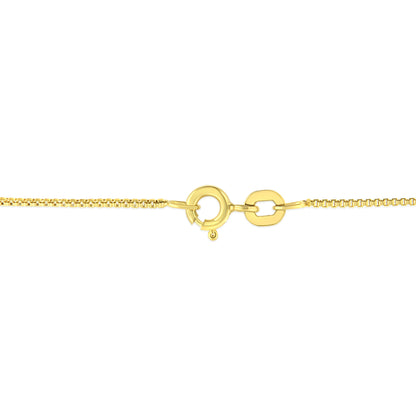 14K Yellow Gold Plated .925 Sterling Silver 1/2 Cttw Brilliant Round Cut Diamond Solitaire Milgrain 18" Pendant Necklace (K-L Color, I2-I3 Clarity) Bids.com