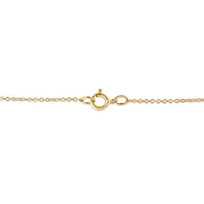 10K Yellow Flashed .925 Sterling Silver 1/4 Cttw Champagne Diamond Filigree Cross Pendant Necklace (K-L Color, I1-I2 Clarity) - 18" Bids.com