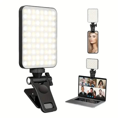 80 LED Clip-On Rechargeable Selfie Ring Light DailySale