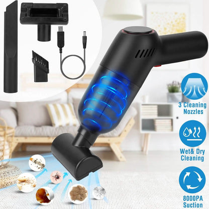 8000Pa Portable Handheld Vacuum Cleaner DailySale