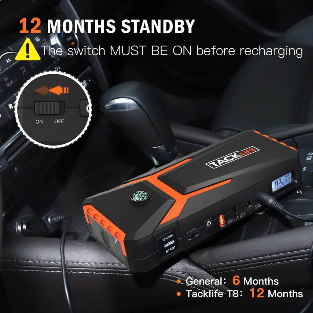 800A Jump Starter - T8 DailySale