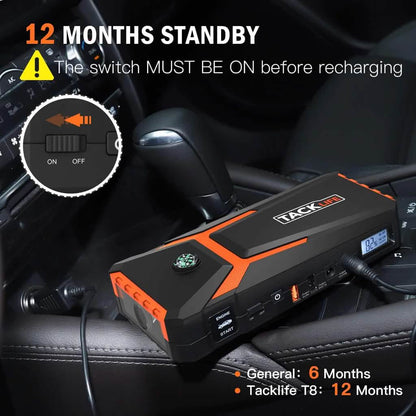 800A Jump Starter - T8 DailySale