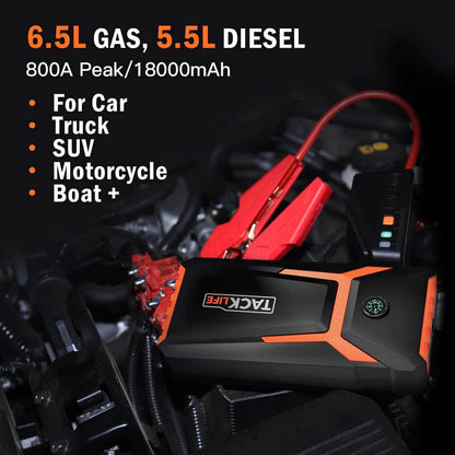 800A Jump Starter - T8 DailySale