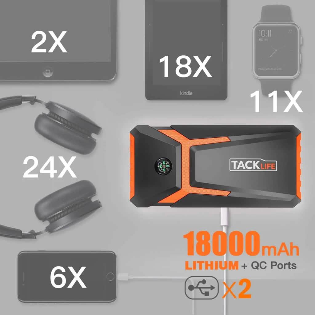 800A Jump Starter - T8 DailySale