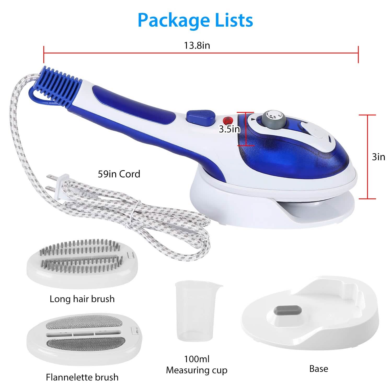 800W Portable Iron Garment Steamer DailySale