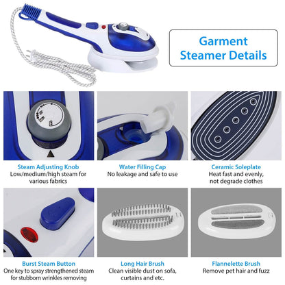 800W Portable Iron Garment Steamer DailySale