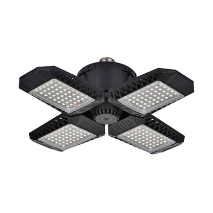 80W Deformable LED Garage Ceiling Lights with 4 Adjustable Panels DailySale