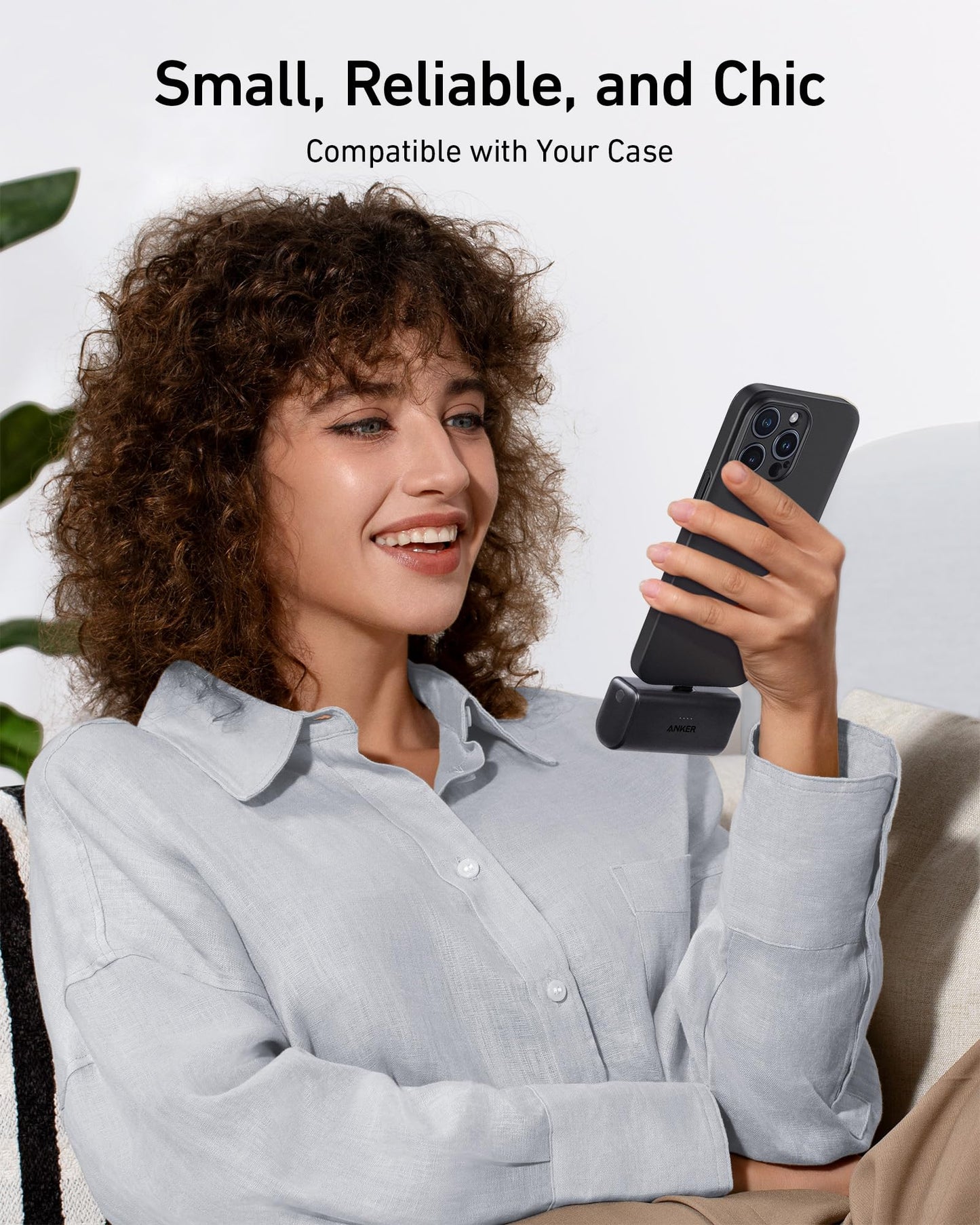 Anker Nano Power Bank (22.5W, Built-In USB-C Connector) Anker