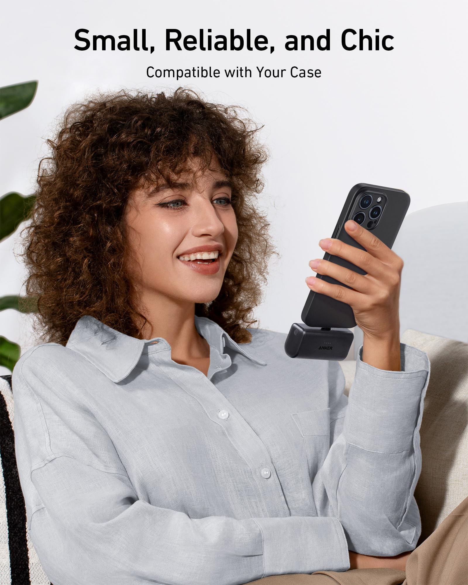 Anker Nano Power Bank (22.5W, Built-In USB-C Connector) Anker