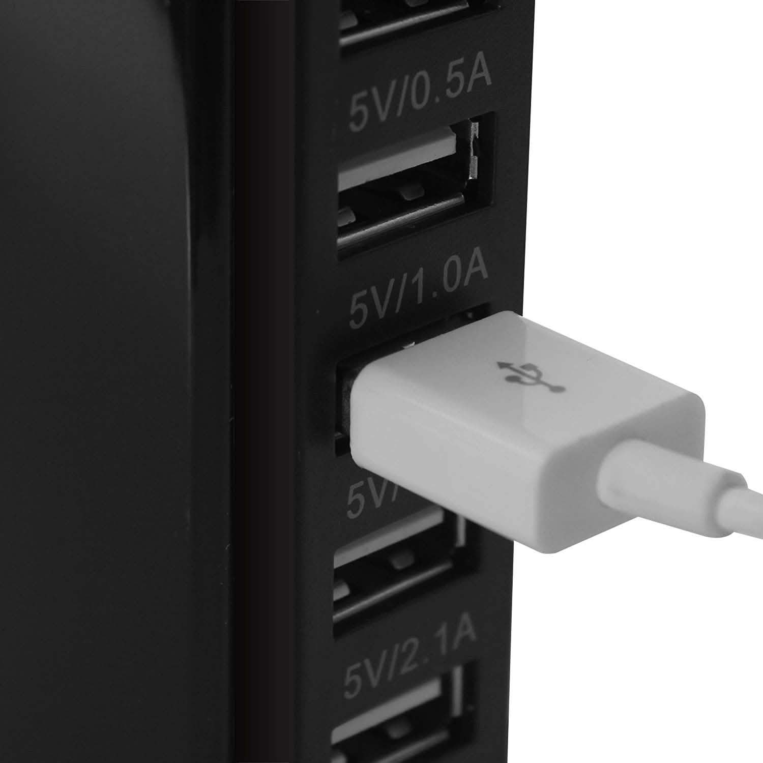 40-Watt 6-Port USB Charging Station for Smart Phones and Tablets DailySale