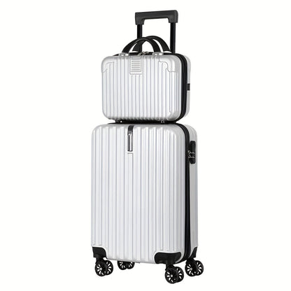 2-Piece Spinner Luggage Set – 20” Carry-On & 14” Crossbody Handbag DailySale