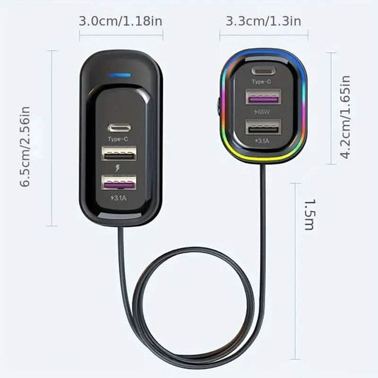 81W Fast Car Charger DailySale