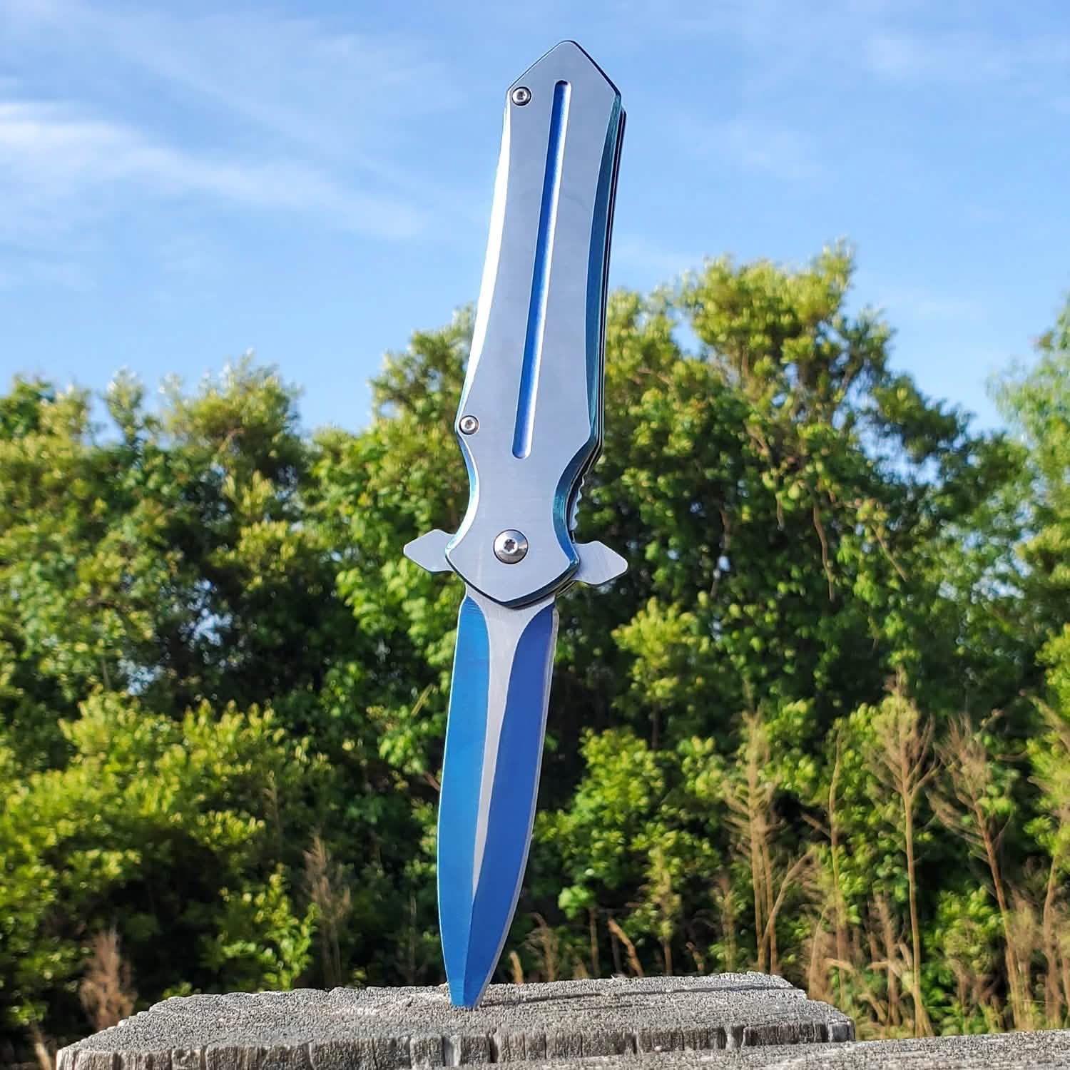 8.25" Dagger Folding Knife DailySale