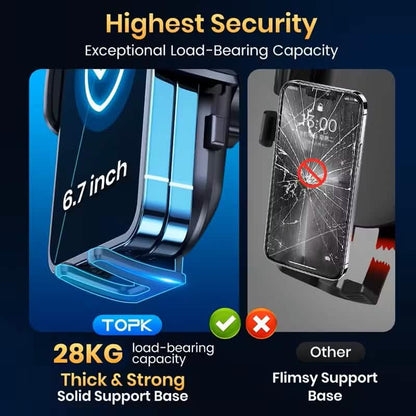TOPK D38C Car Phone Holder – Adjustable Dashboard Mount DailySale