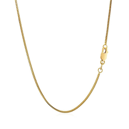 14k Yellow Gold Franco Chain 0.9mm Bids.com