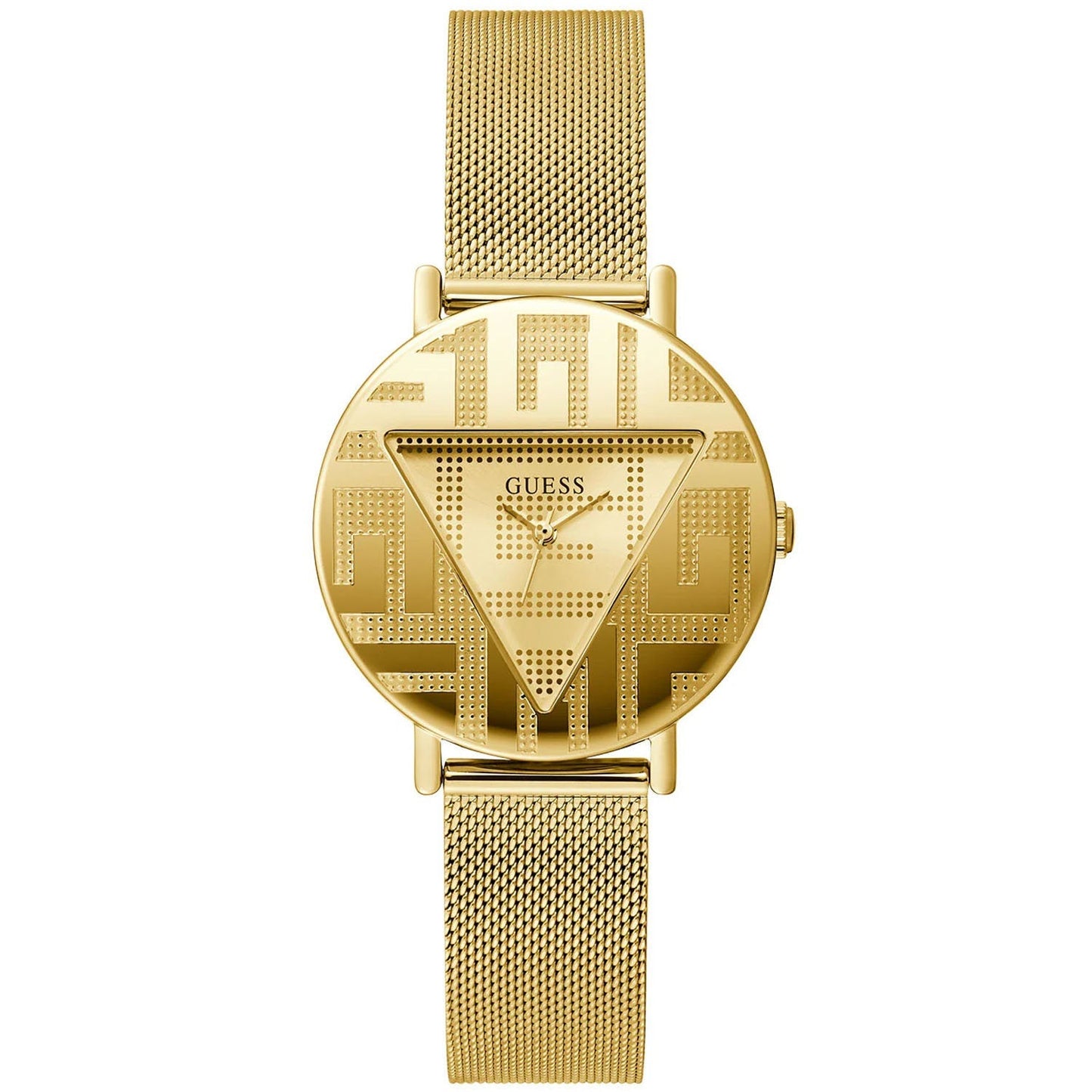 Guess Women's Iconic Gold Tone Bids.com