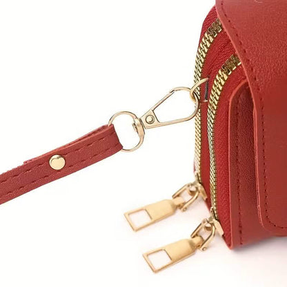 Vegan Messenger Bag – Lightweight Large Shoulder Bag with Detachable Organizer DailySale