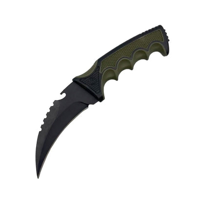 8.5" Karambit Fixed Blade Tactical Knife W/ ABS Holster DailySale