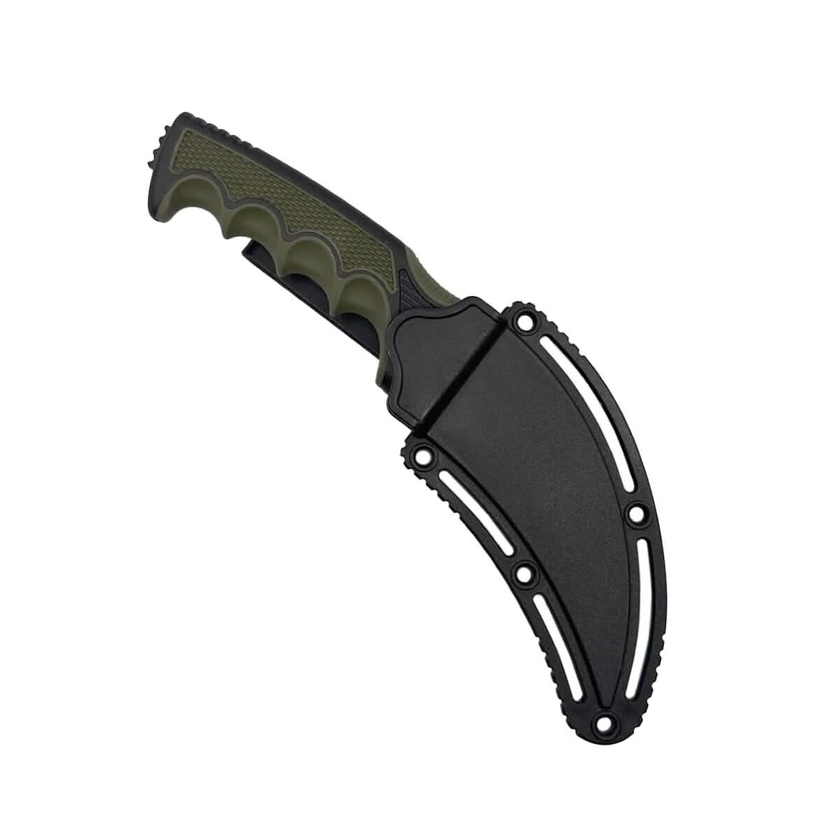 8.5" Karambit Fixed Blade Tactical Knife W/ ABS Holster DailySale