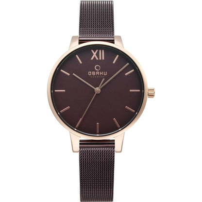 Obaku Women's Walnut Bids.com